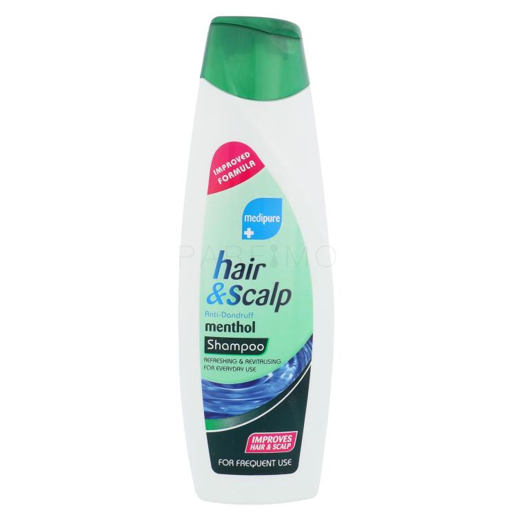 Xpel Medipure Hair &amp; Scalp Menthol Shampoo donna 400 ml