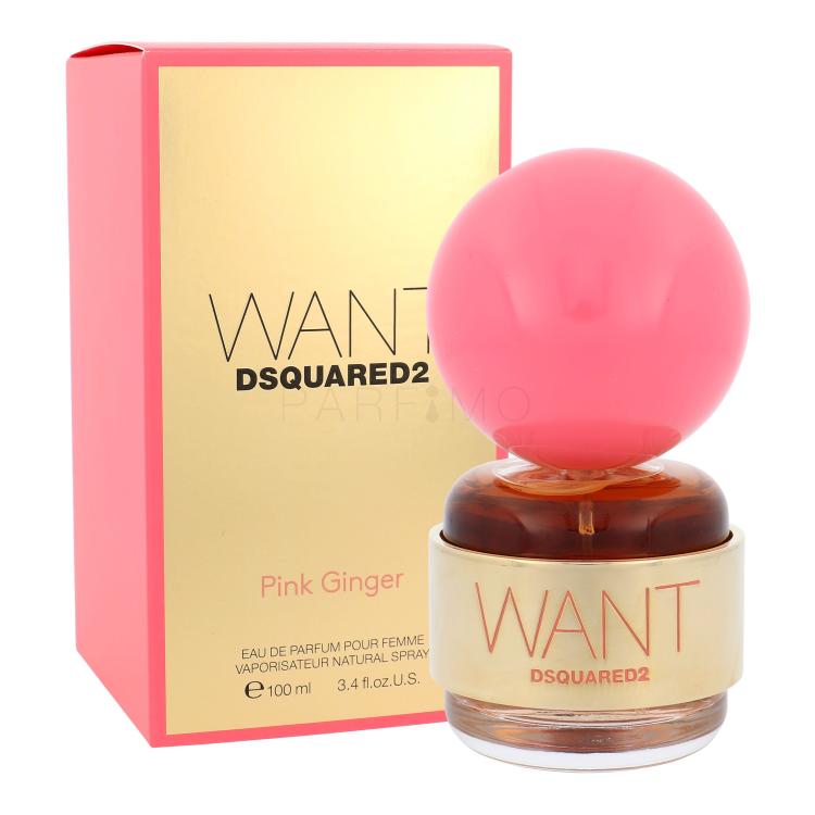Dsquared2 Want Pink Ginger Eau de Parfum donna 100 ml