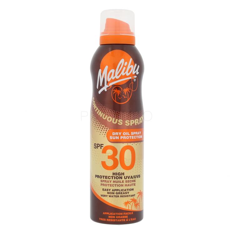 Malibu Continuous Spray Dry Oil SPF30 Protezione solare corpo 175 ml