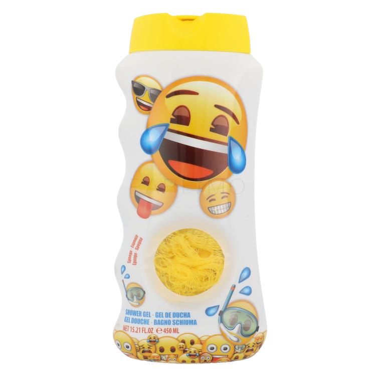 Emoji Emoji Pacco regalo doccia gel 450 ml + spugna per doccia