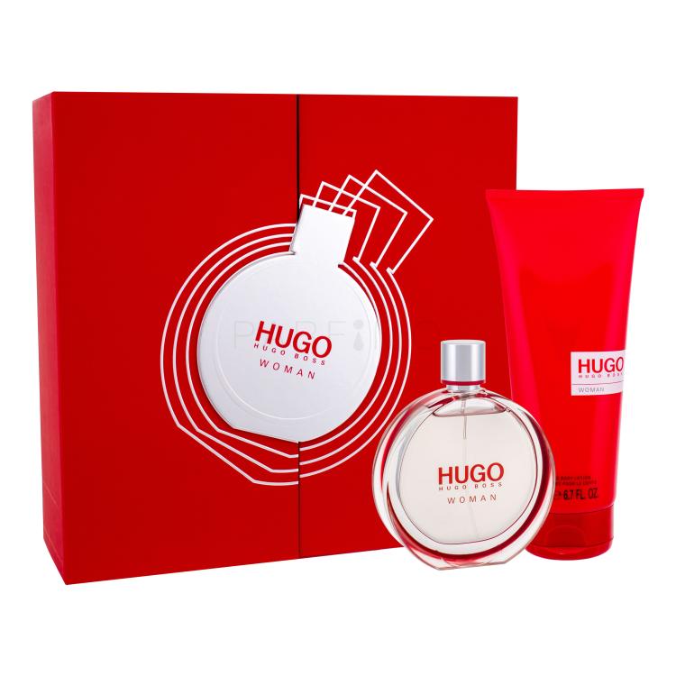 HUGO BOSS Hugo Woman Pacco regalo Eau de Parfum 75 ml + lozione per il corpo 200 ml