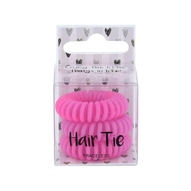2K Hair Tie Elastico per capelli donna 3 pz Tonalità Pink