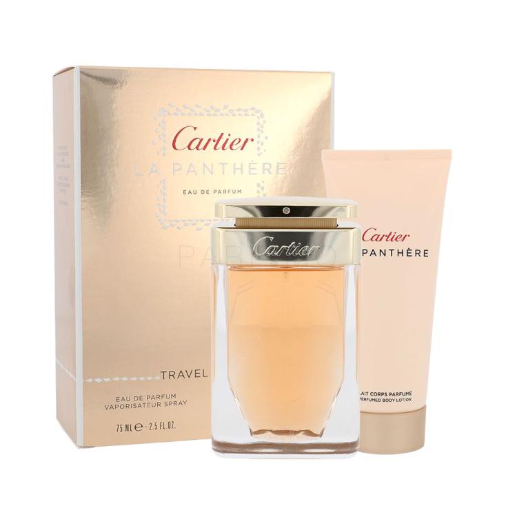 Cartier La Panthère Pacco regalo acqua profumata 75 ml + latte per il corpo 100 ml