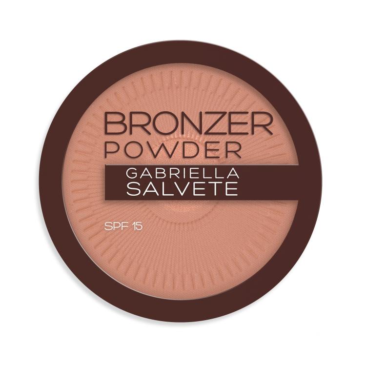 Gabriella Salvete Bronzer Powder SPF15 Cipria donna 8 g Tonalità 01