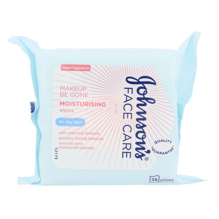 Johnson´s Face Care Moisturising Salviettine detergenti donna 25 pz
