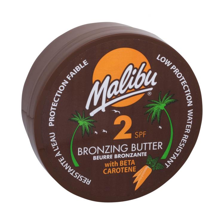 Malibu Bronzing Butter With Carotene SPF2 Protezione solare corpo donna 250 ml