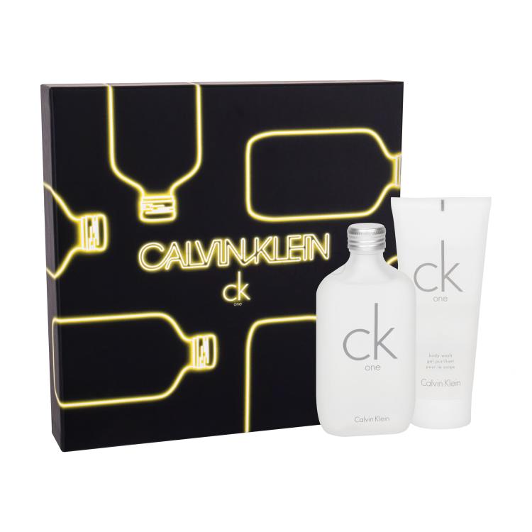 Calvin Klein CK One Pacco regalo Eau de Toilette 100 ml + doccia gel 100 ml