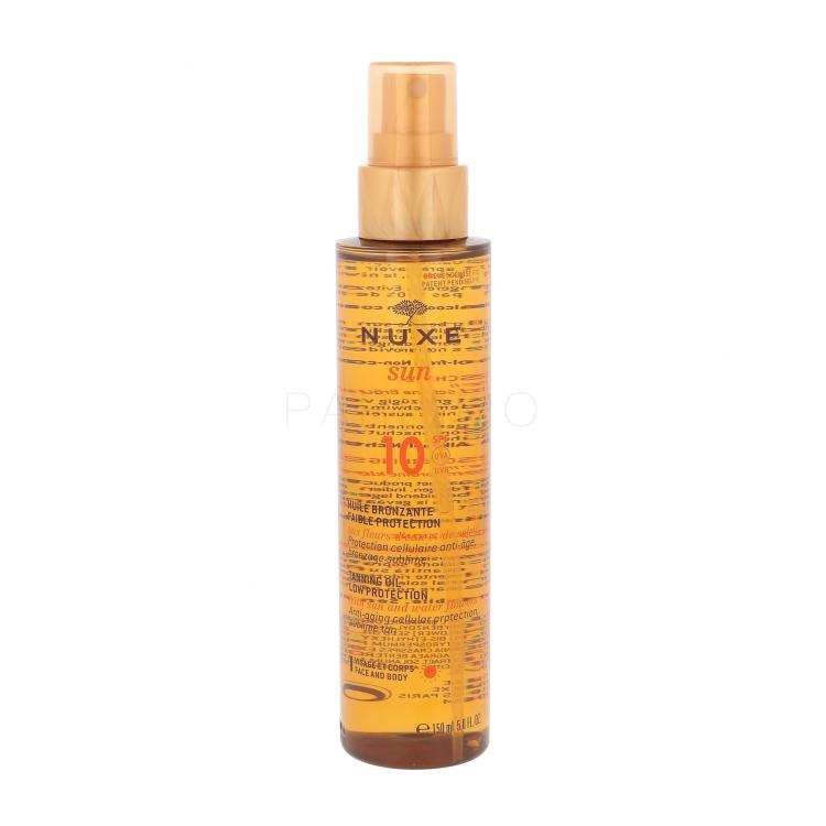 NUXE Sun Tanning Oil SPF10 Protezione solare corpo 150 ml